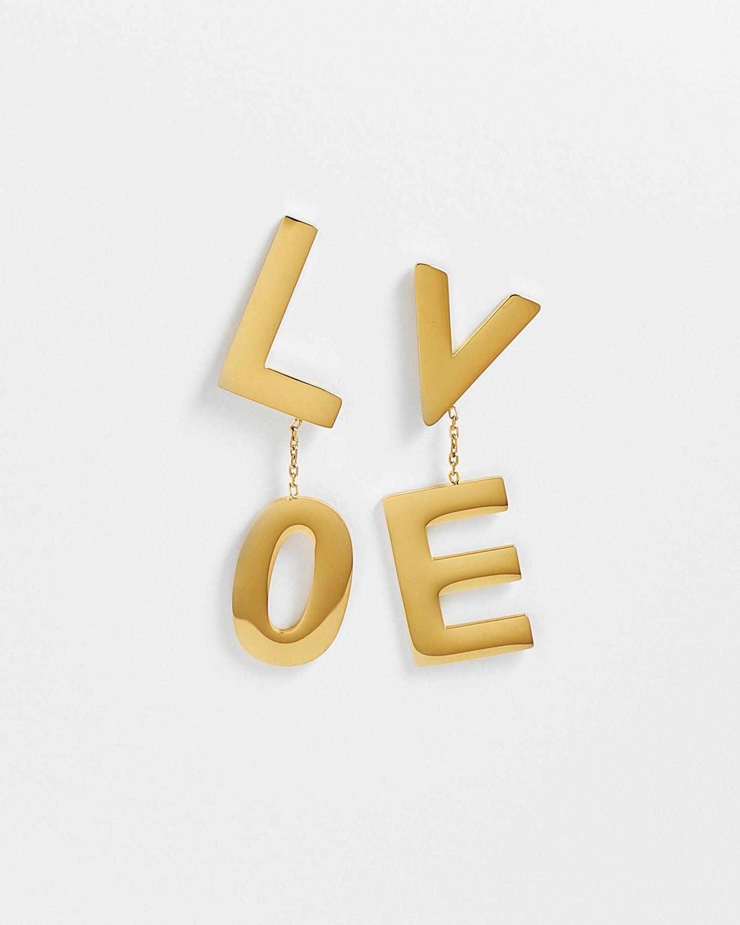 LOVE Dangle Earrings