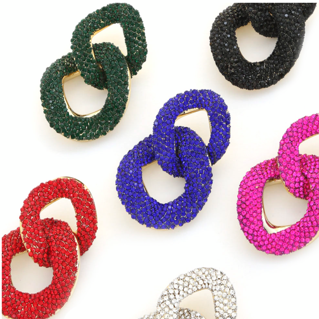 Statement Link Earrings