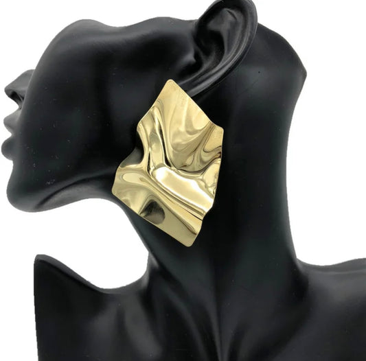 Geometric Statement Earrings