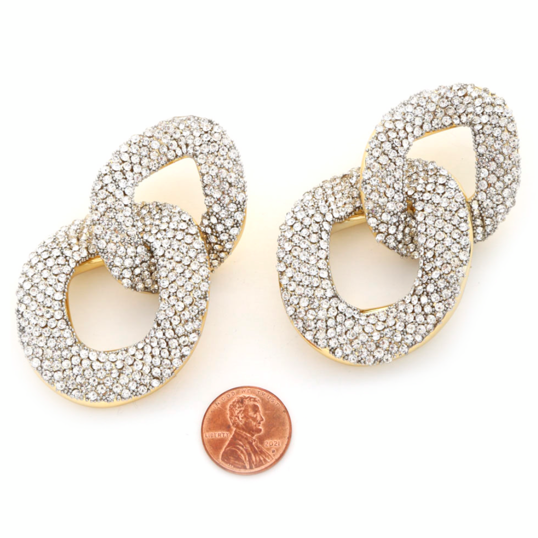 Statement Link Earrings
