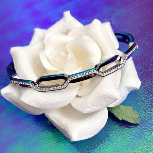 Crystal Hive Bangle