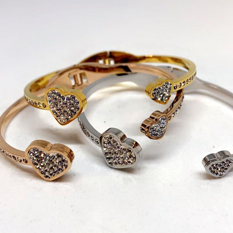 Heart To Heart Bangle