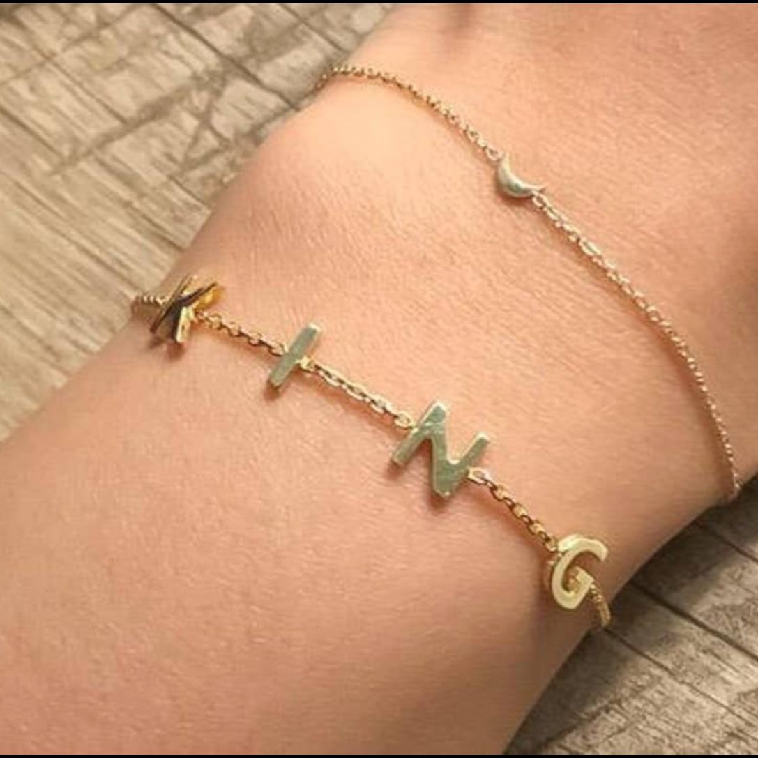 Custom Name Sterling Bracelet