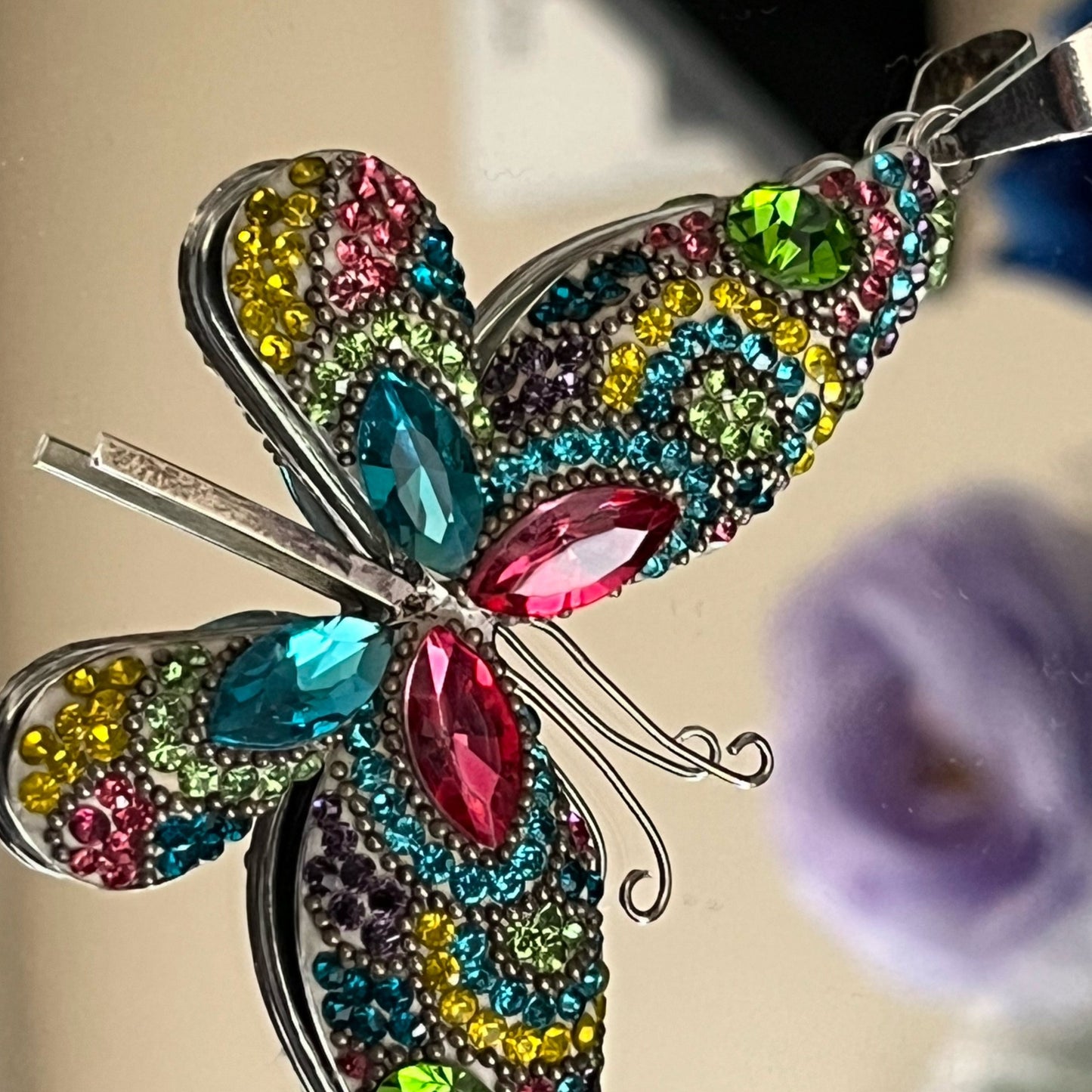 Dragonfly Statement Pendant