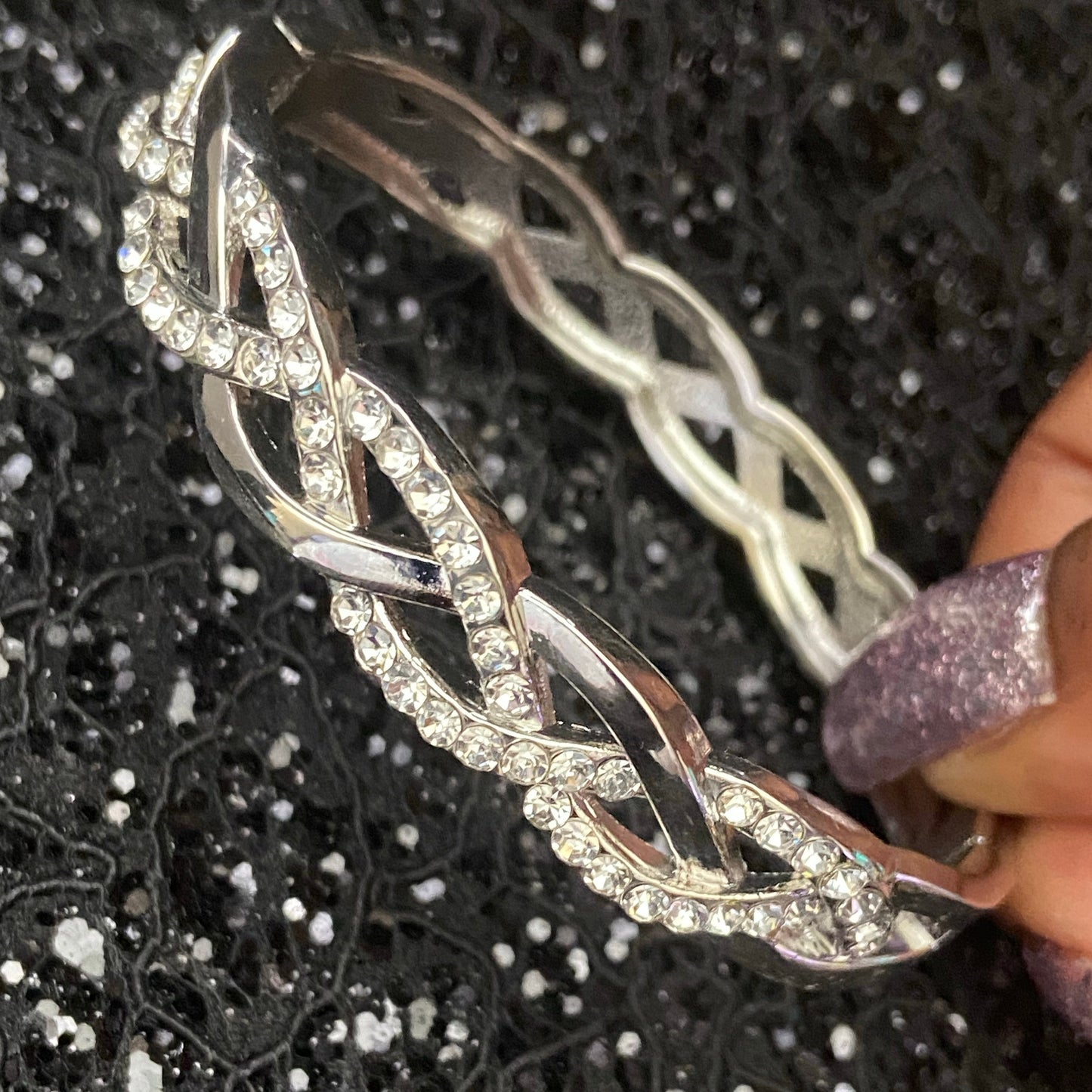 Rhinestone Bangle