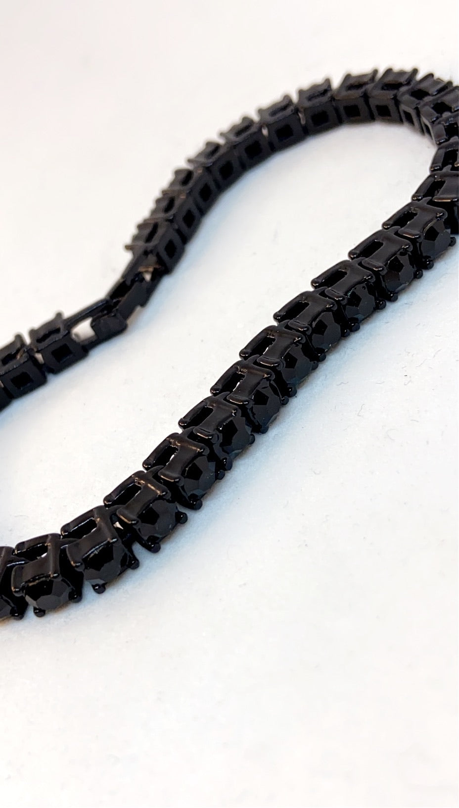 'Black Ice' Tennis Bracelet