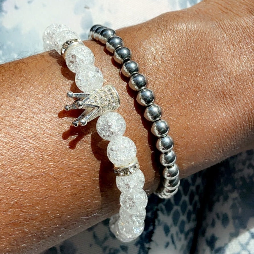 Beaded Ball Stretch Bracelet