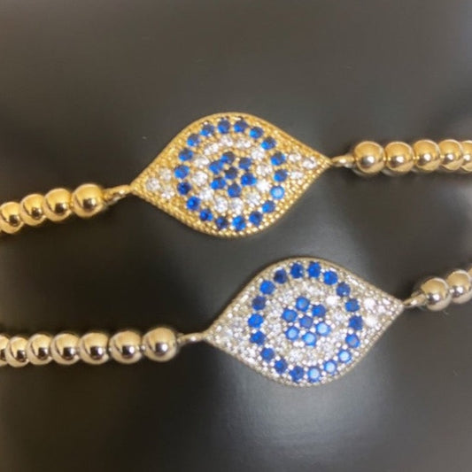 'Eyes On Me' Bead Bracelet