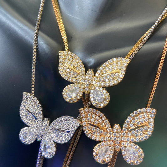 Butterfly Glide Necklace