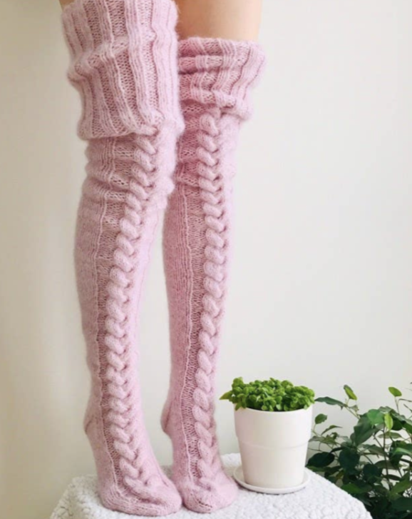 Cozy Knitted Long Socks