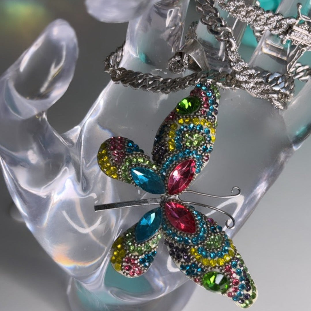Dragonfly Statement Pendant