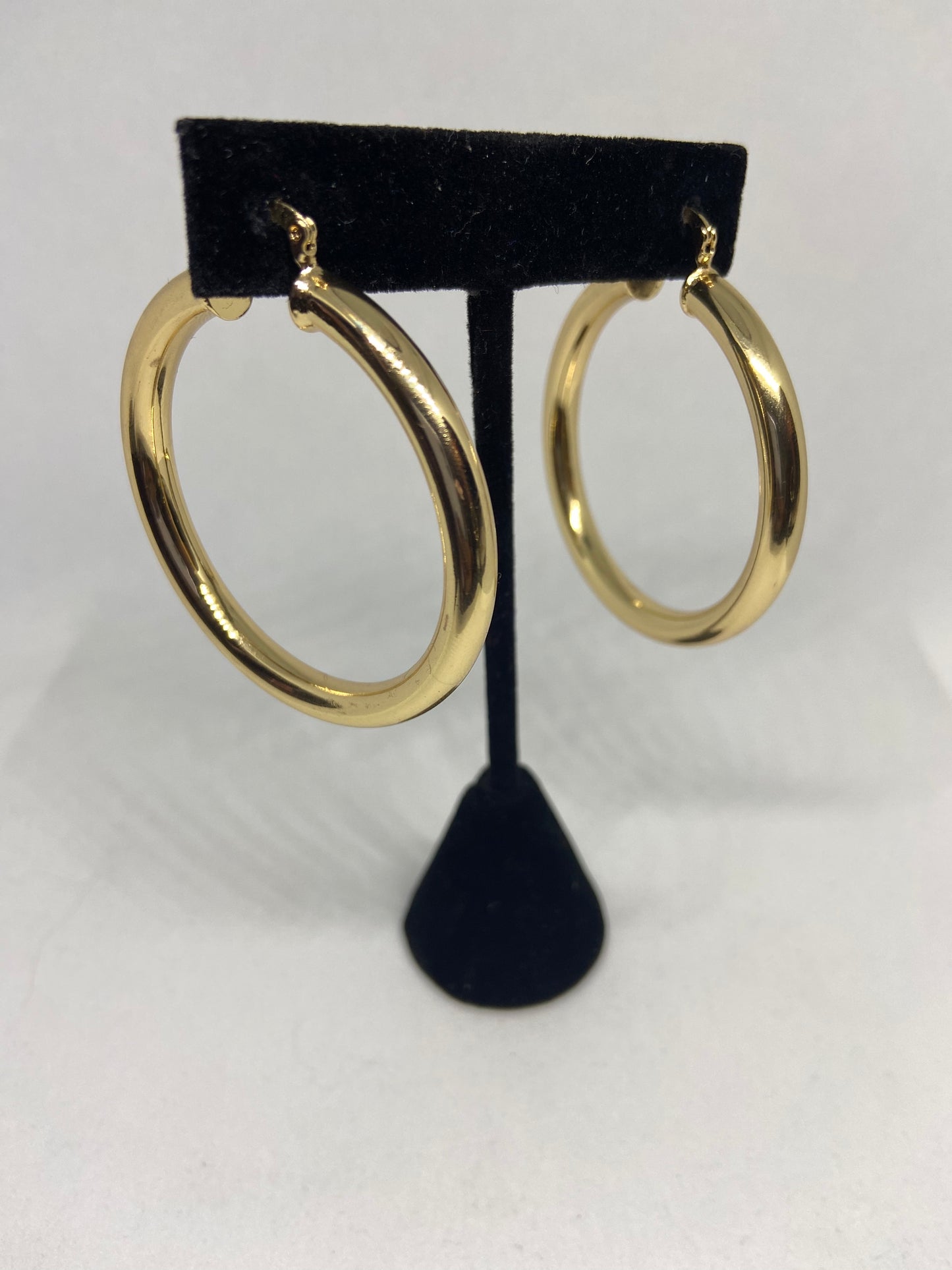 Smooth Hoop Earrings