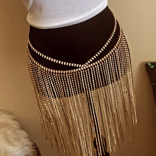 Diamond Fringe Skirt