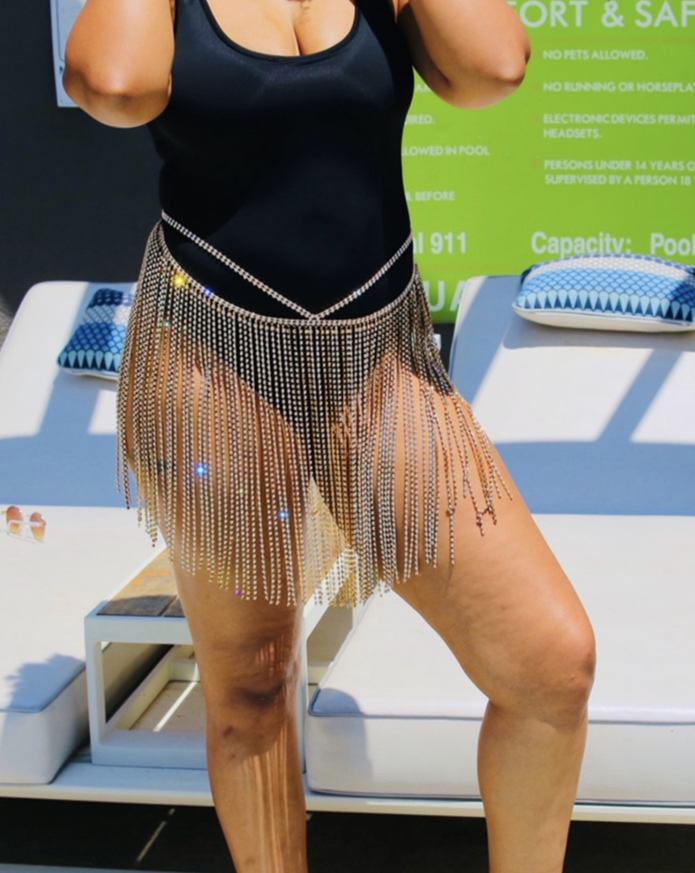 Diamond Fringe Skirt