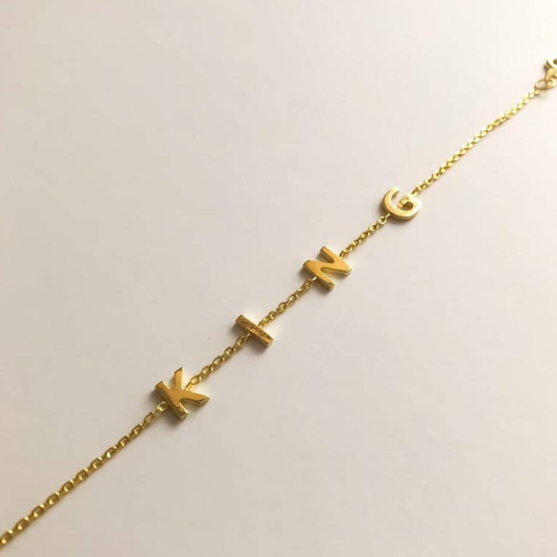 Custom Name Sterling Bracelet
