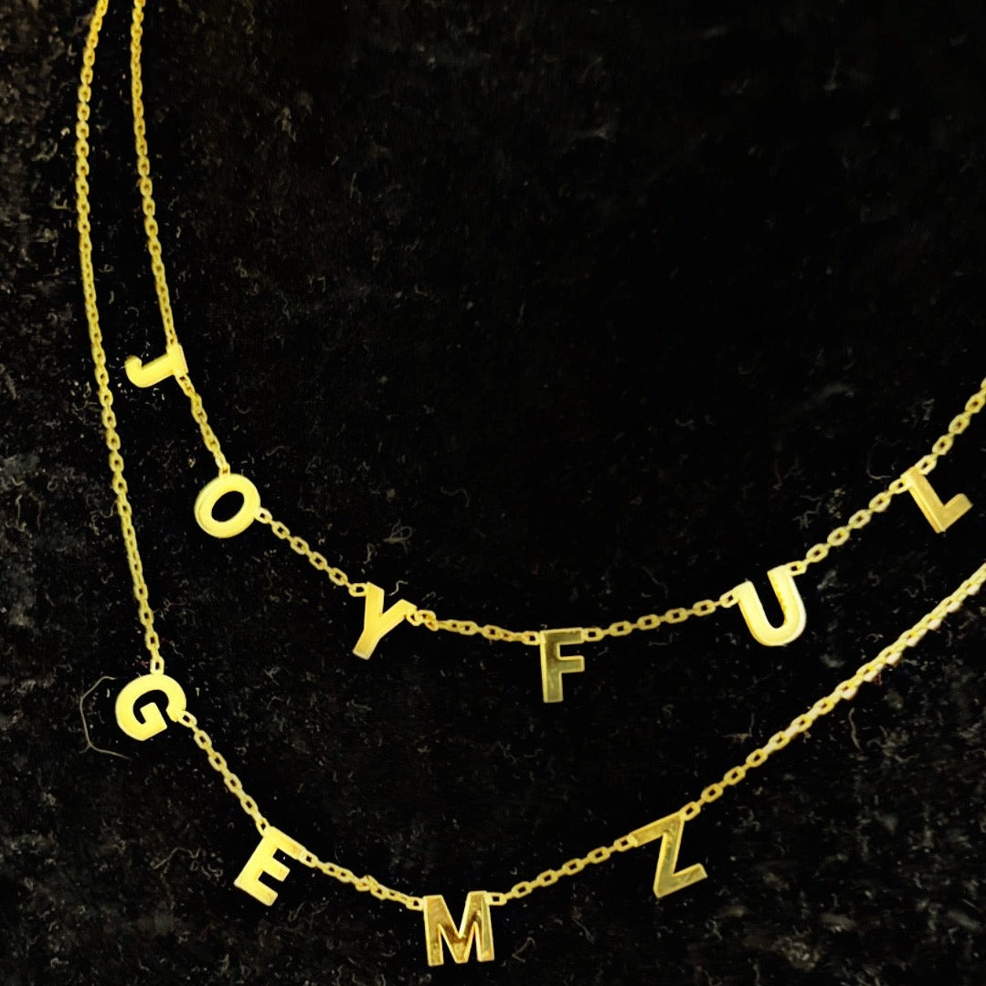 Custom Name Sterling Necklace