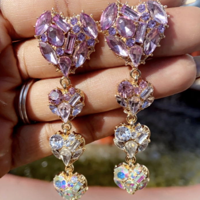 Candy Hearts Earrings