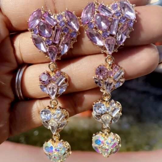 Candy Hearts Earrings