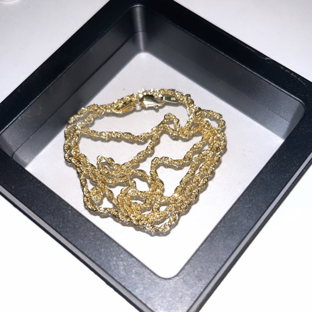 10k Gold Rope Chain