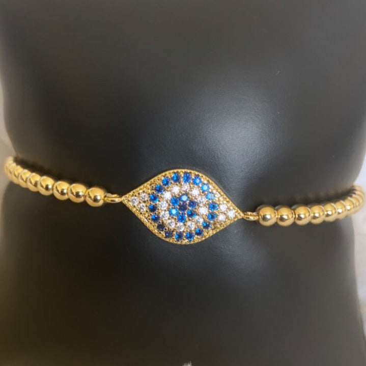 'Eyes On Me' Bead Bracelet
