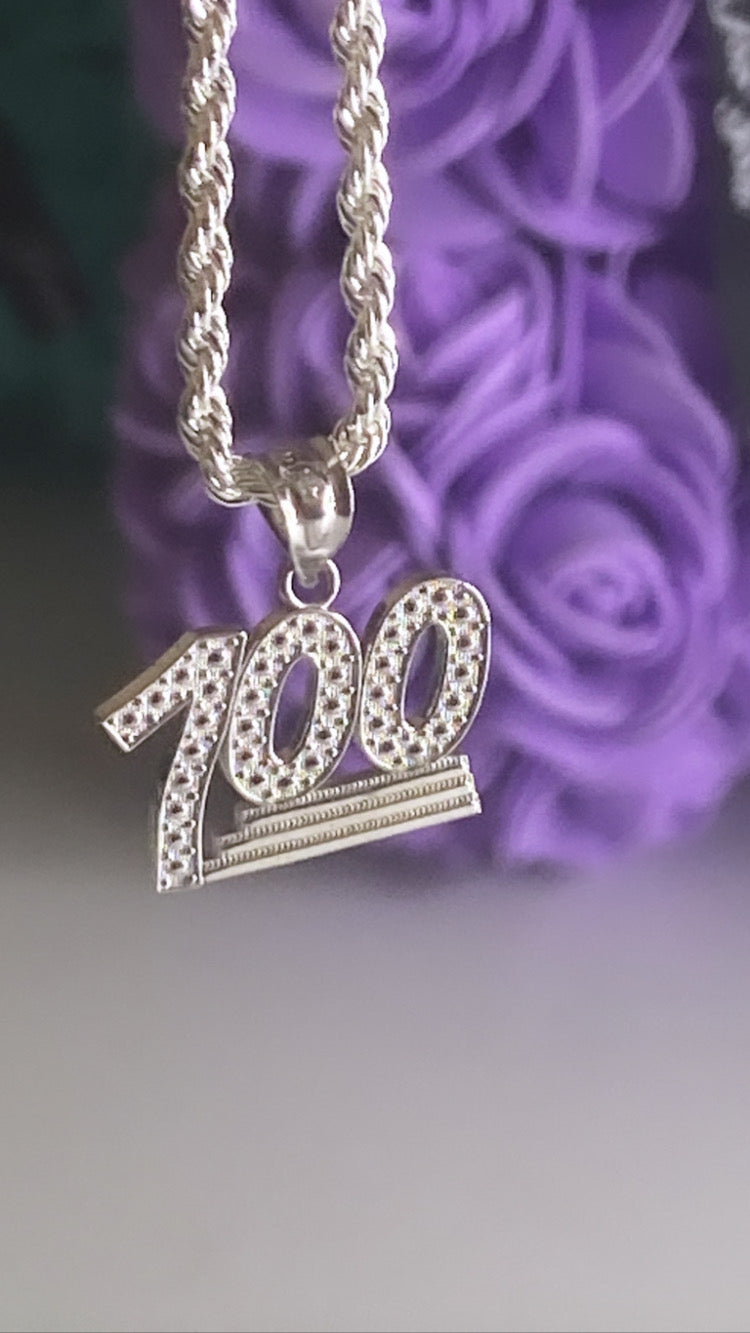 100 Emoji Pendant