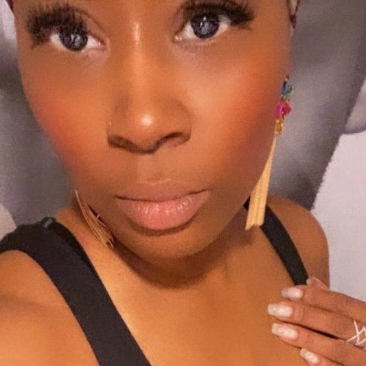 Luxe Rhinestone Dangle Earrings