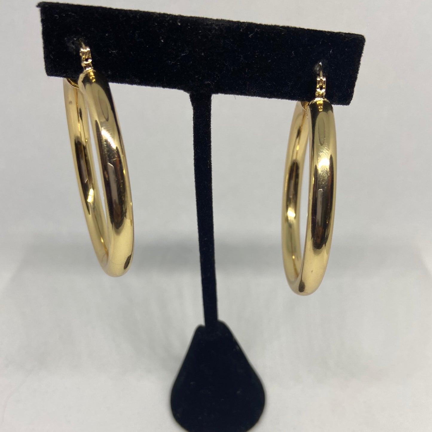 Smooth Hoop Earrings