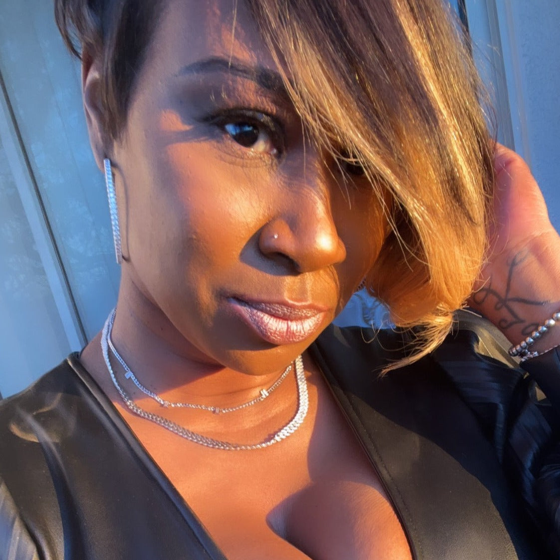 Baguette Chain Necklace