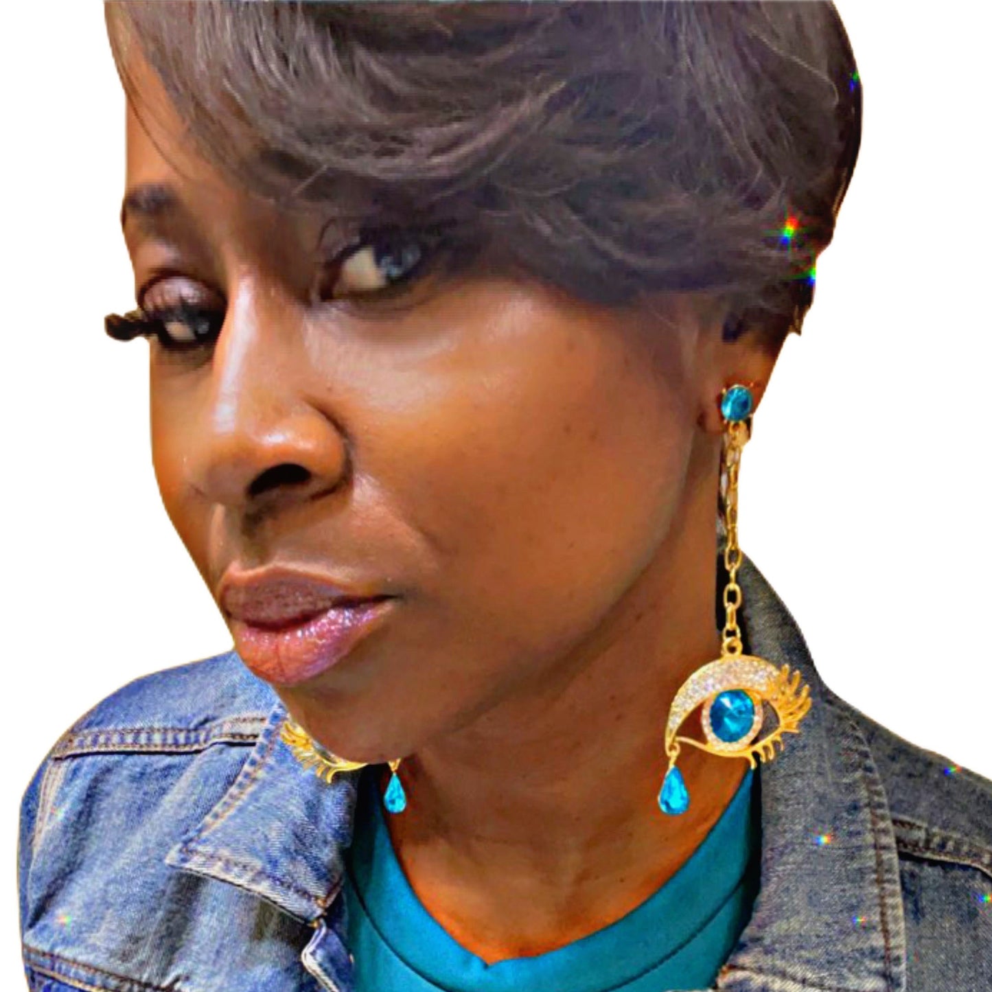 'Eyez On Me' Earrings