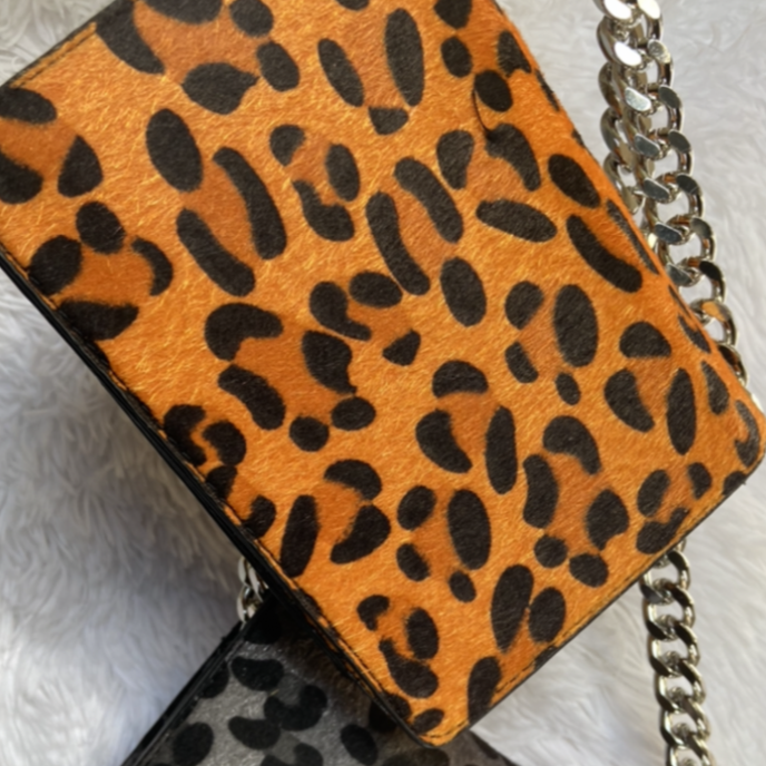 Leopard Chain Bag