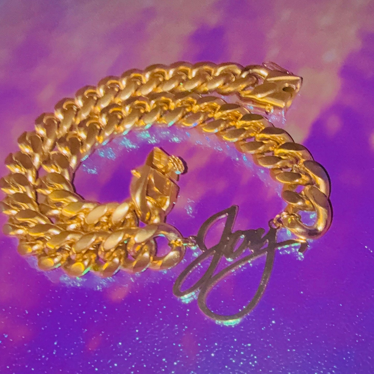 Custom Name Plate Cuban Necklace