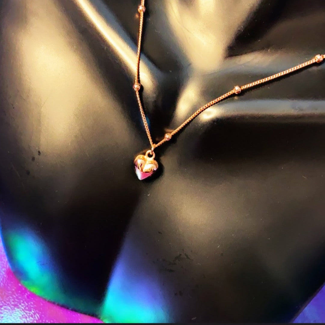 Sterling Heart Minimalist Necklace
