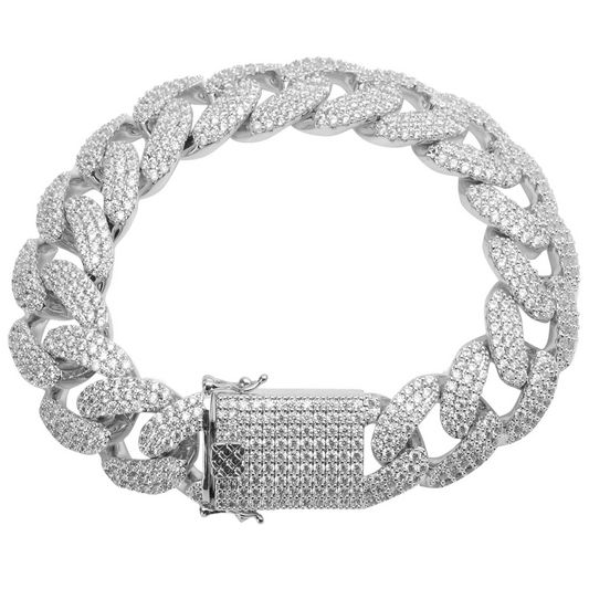 Sterling Silver Cuban Bracelet