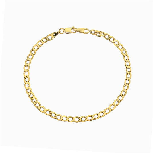 14K Curb Chain Bracelet
