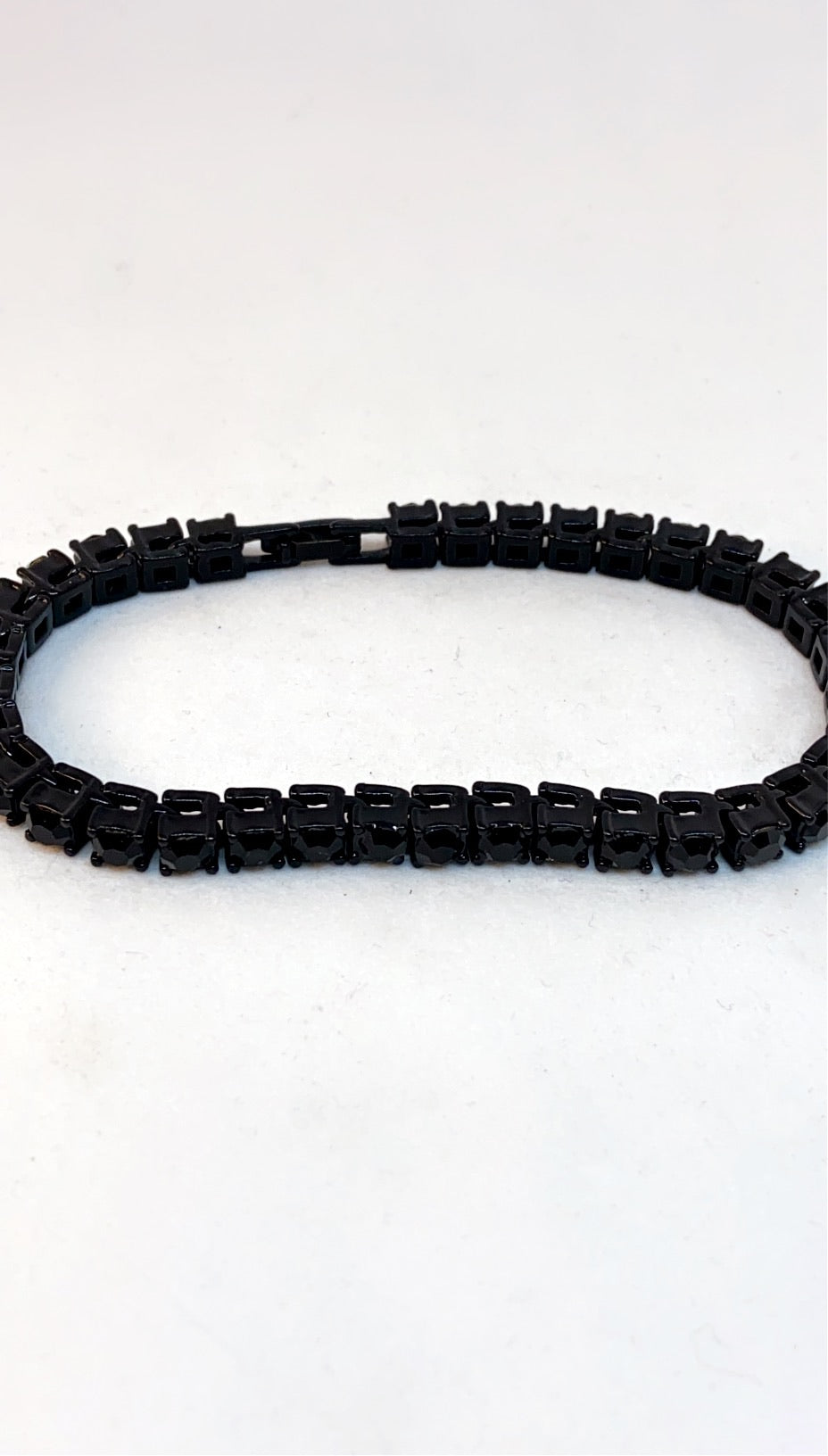 'Black Ice' Tennis Bracelet