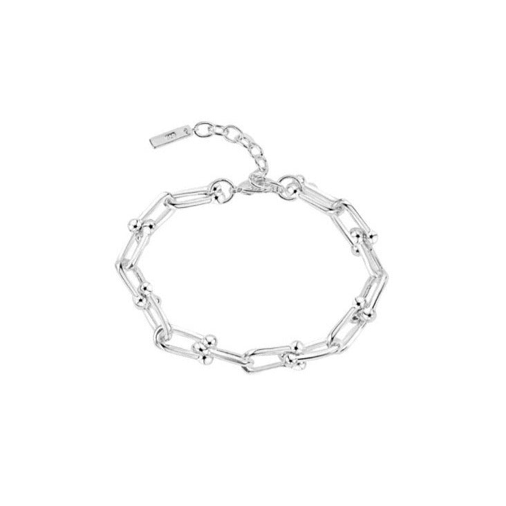 U Link Chain Chunky Bracelet