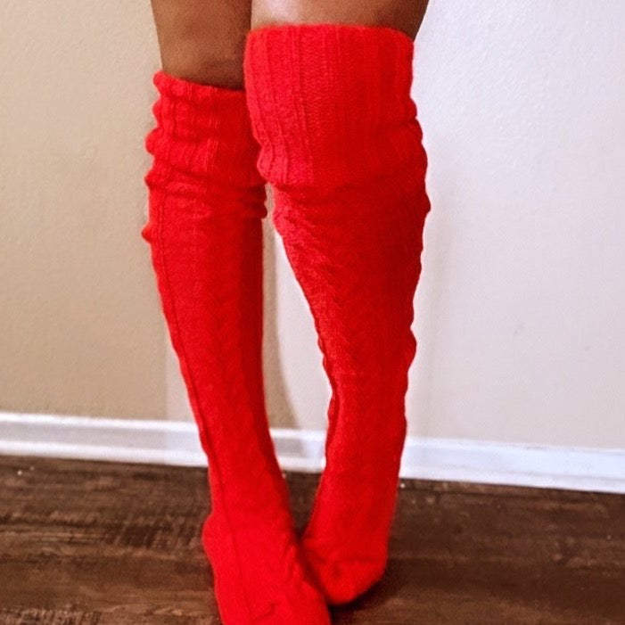 Cozy Knitted Long Socks