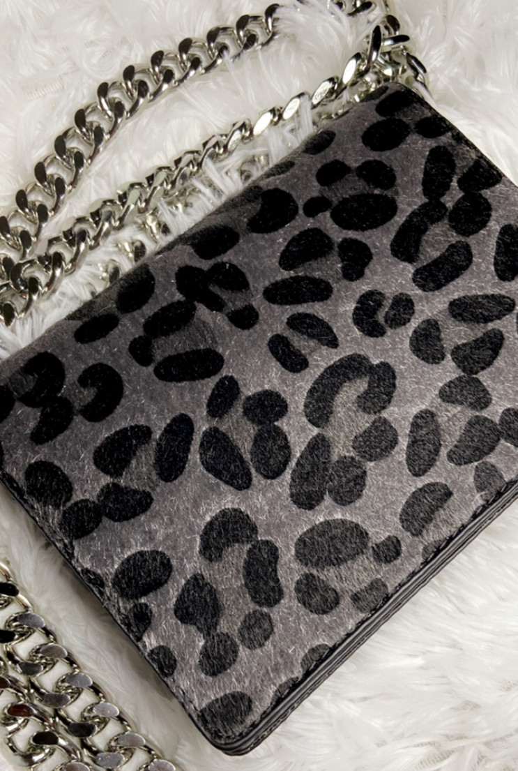 Leopard Chain Bag