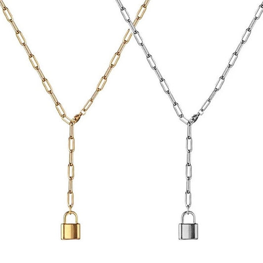 Linked And Locked Necklace