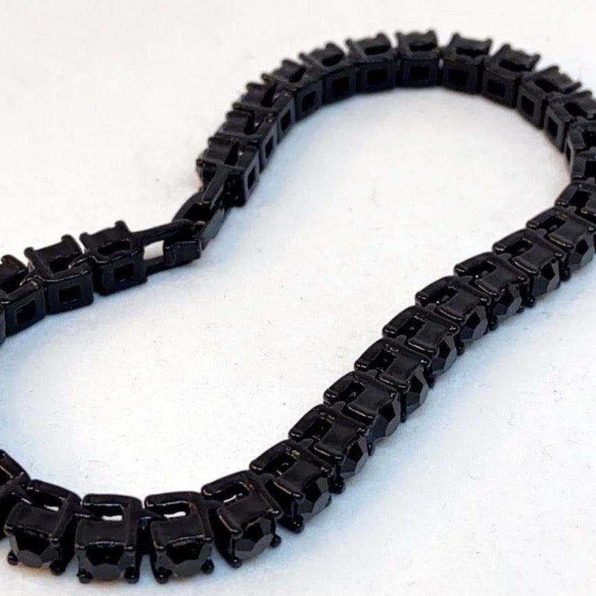 'Black Ice' Tennis Bracelet
